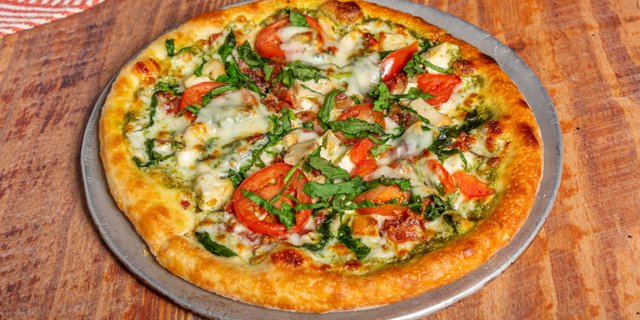 Chicken Panini Pizza