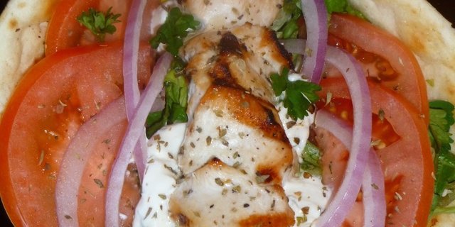 Chicken Souvlaki Pita