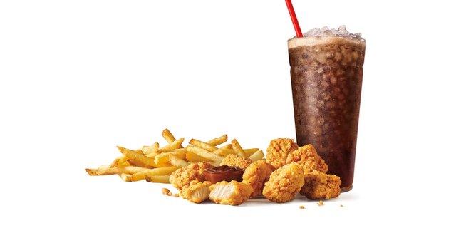 Jumbo Popcorn Chicken Combination