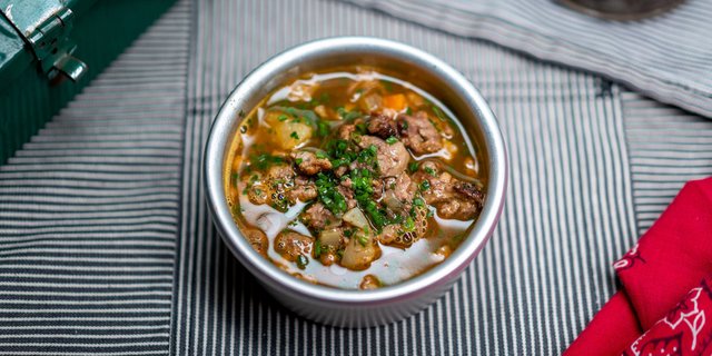 Chunky Beef & Potato Soup