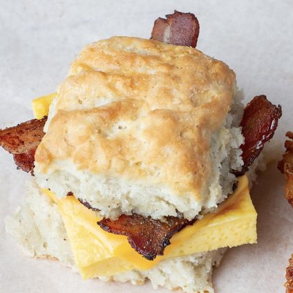 Bacon, Egg & Cheese Biscuit Sandwich