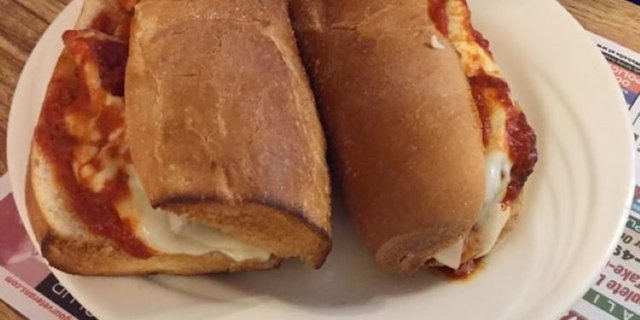 Chicken Parmigiana Sub