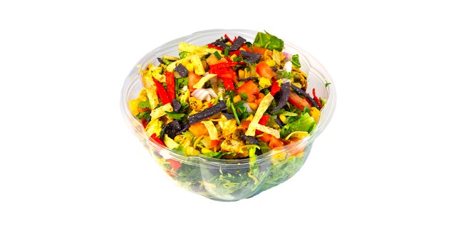 Individual Open Taco Grilled Chicken Salad