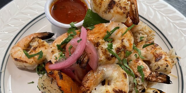 Grilled Shrimp Kabab