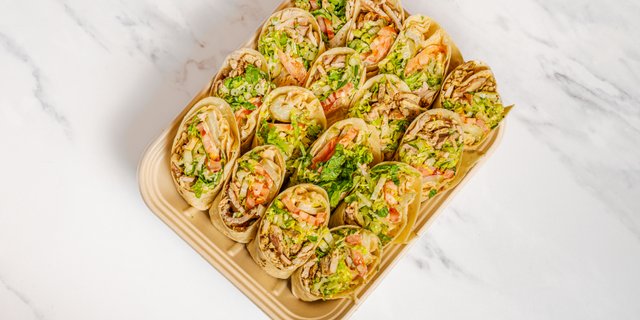 Chicken Shawarma Sandwich Platter