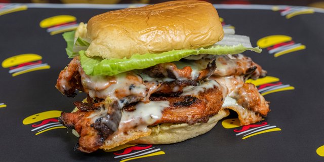 Chick-A-Tikka Burger Combo