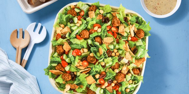 Large Vegan Mediterranean Falafel Salad