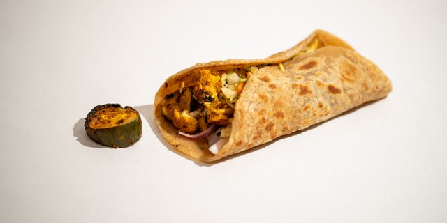 Vegan Delight Kathi Roll