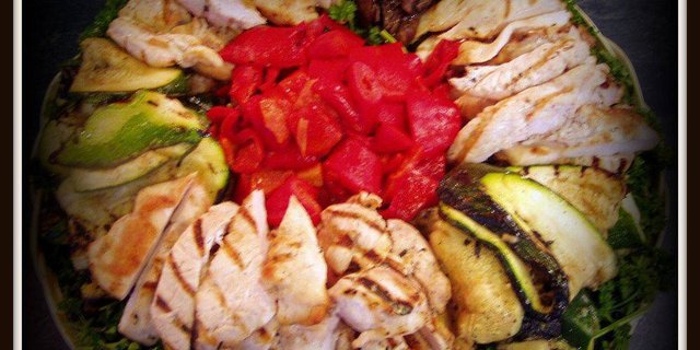 Healthy Chicken Platter