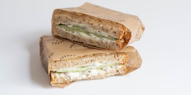 Cucumber & Herb Cream Cheese Sandwich Platter