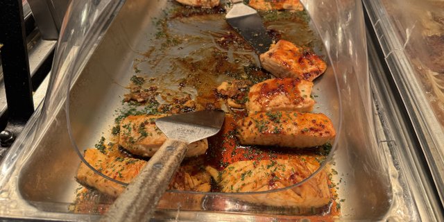 Bourbon-Glazed Atlantic Salmon