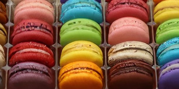 Large French Macaron Box