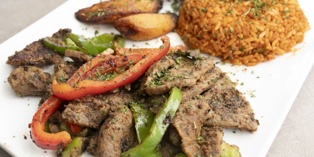 Beef Suya Platter