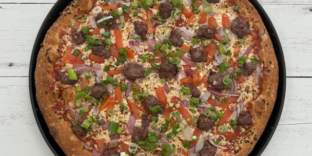 Gluten-Free Mediterranean Pizza
