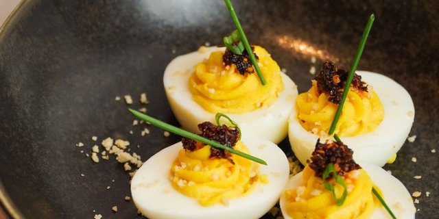 Burmese Deviled Eggs