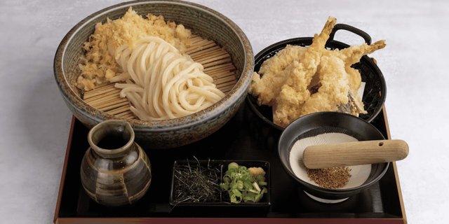 Tempura Zaru Udon