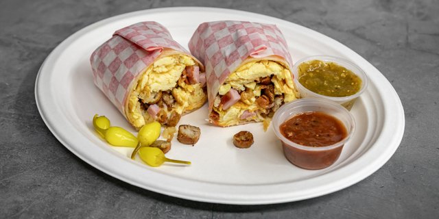 Ham & Cheese Burrito