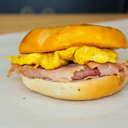 Gluten-Free Egg, Cheese & Ham Sandwich