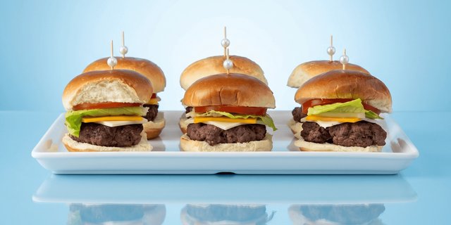 BBQ Burger Petite Sandwich