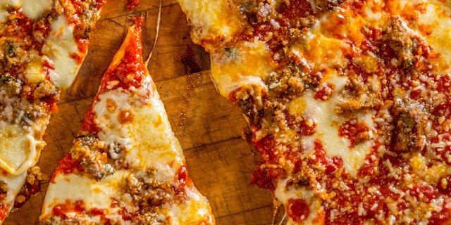 Meatball Pizza