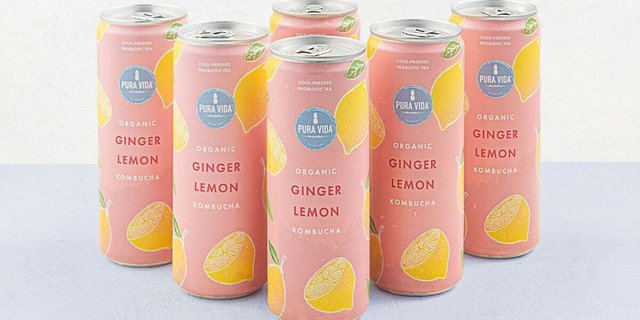Ginger Lemon Kombucha Pack