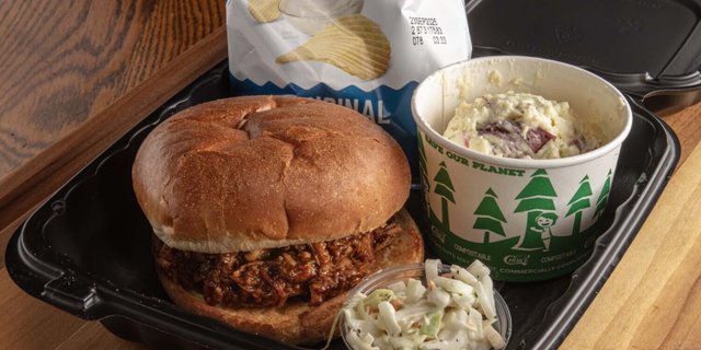 Cheerwine BBQ Sandwich