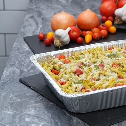 Pesto Baked Ziti