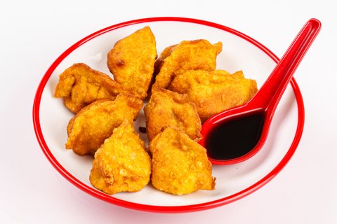 Fried Chicken Dumplings