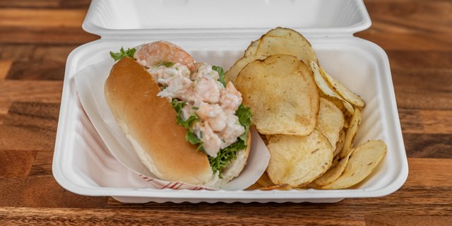 Shrimp Salad Finger Rolls