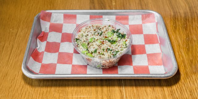 Kale Quinoa Edamame Salad