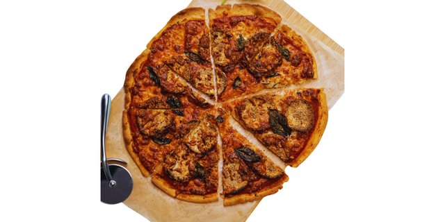 Gluten-Free Eggplant Pizza