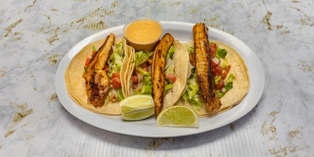 Fish Tacos Plate