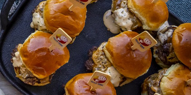 Smash Burger Sliders
