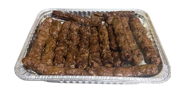 Beef Kafta Kabab Grilled Skewers