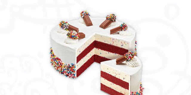 Cake Batter Confetti Cake