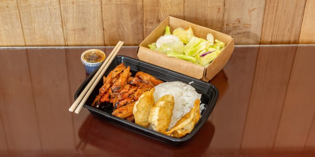 Chicken & Gyoza