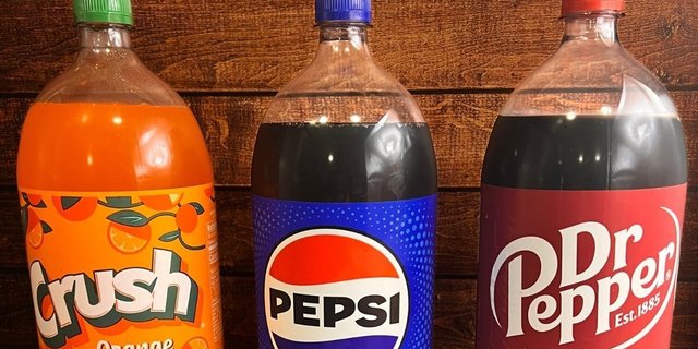 Assorted 2L Soda Bottles
