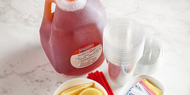 "The Works!" Gallon Unsweet Tea