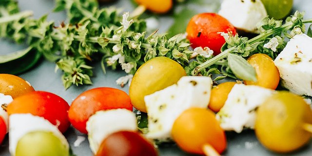 Buffalo Mozzarella Skewers