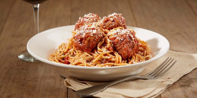 Individually Packaged Jumbo Spaghetti And Meatballs