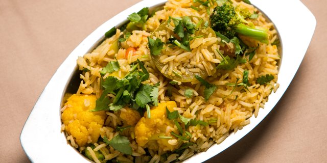 White Rice Biryani