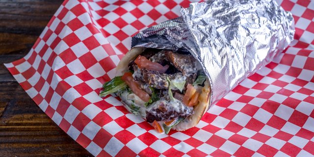 Lamb Gyro Wrap