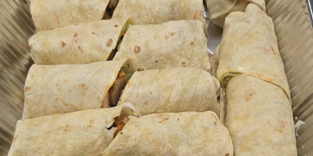 Hot Chicken Wrap Platter