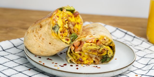 Sausage Breakfast Burrito