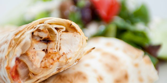 Lavash Shawarma Wrap
