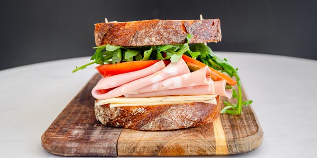 Mortadella Sandwich