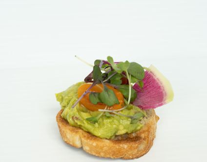 Avocado Smash Mini Toasts