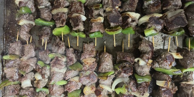 Dozen Beef Sirloin Skewers