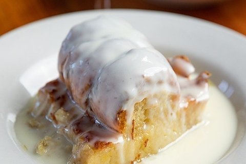 White Chocolate Bread Pudding