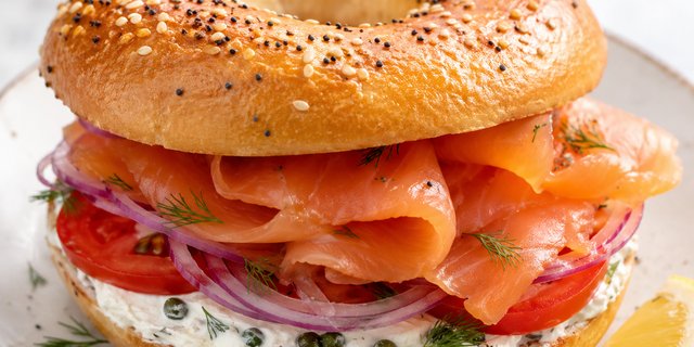 Smoked Nova Salmon Sandwich